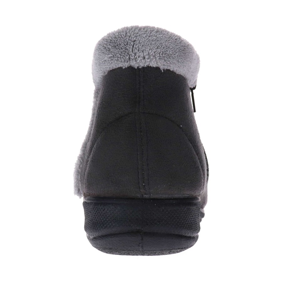 Womens Scholl Footwear | Dream Slipper Boot Navy Emboss