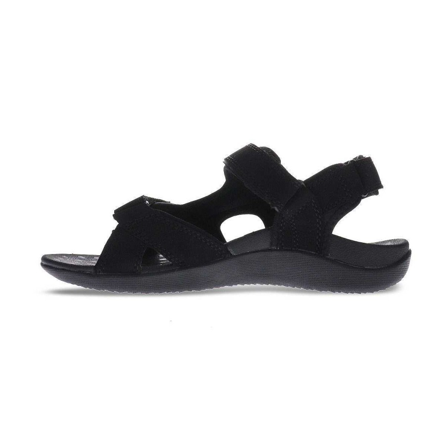 Mens Scholl Footwear | Noosa Adjustable Sandal Kid'S Black