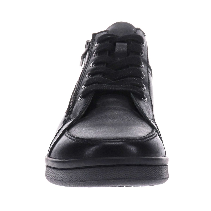 Womens Scholl Footwear | Rover Zip Sneaker Black/Black