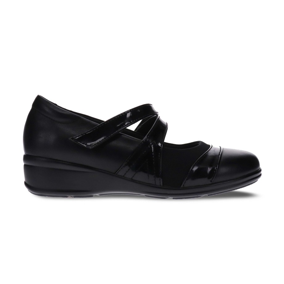 Womens Scholl Footwear | Lenny Mary-Jane Black